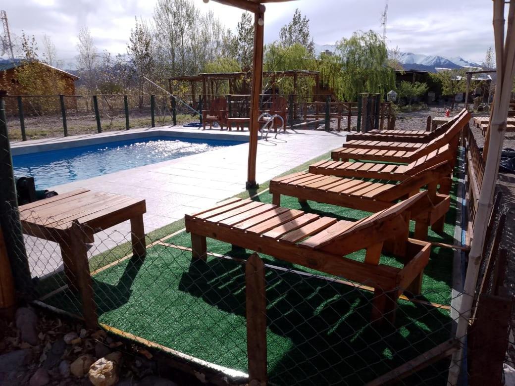 Aires Del Montura Villa Uspallata Bagian luar foto